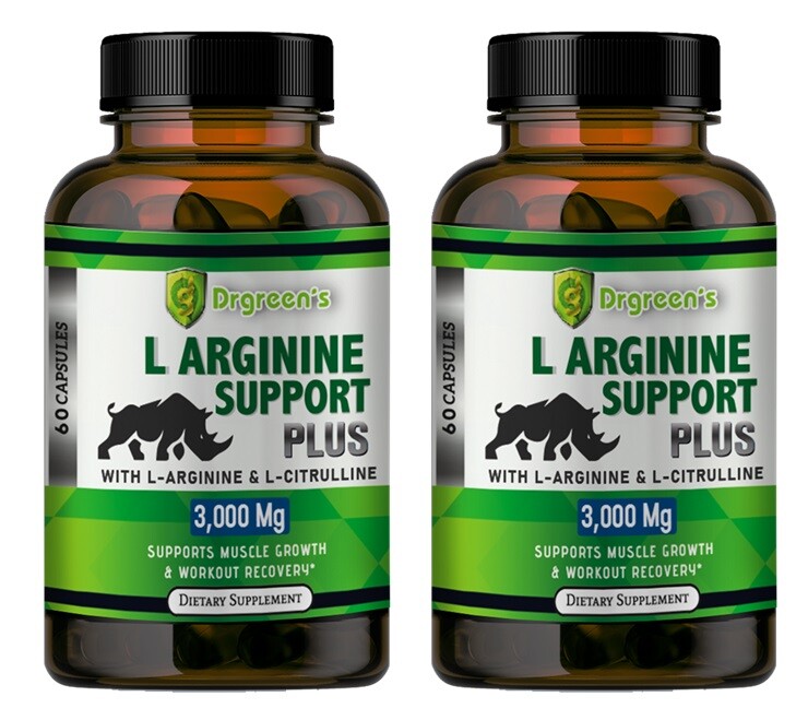 Nitric Oxide Booster Supplement L-Arginine 3000mg Highest Potency Muscle Pump