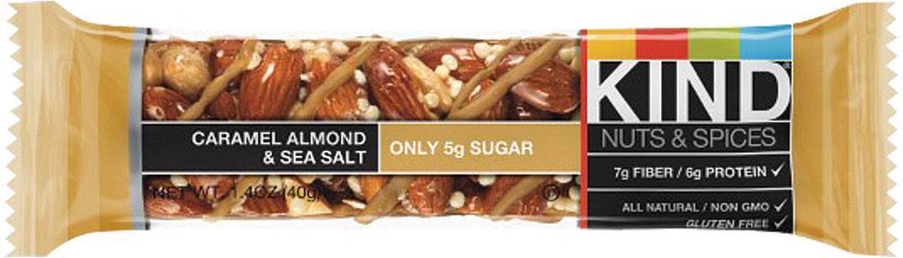 KIND Nuts & Spice Energy Bars – Gluten-Free, High Fiber, Low Sugar, Natural