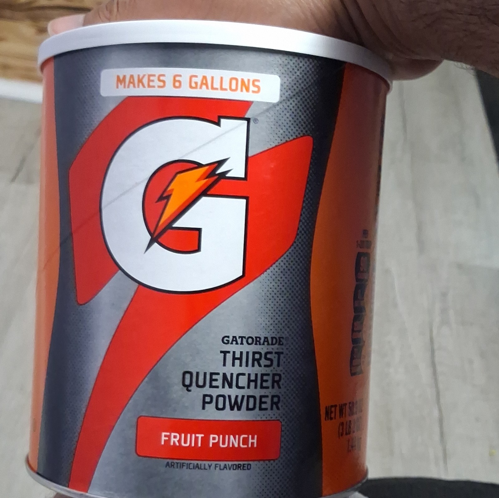 Gatorade Fruit Punch Thirst Quencher Electrolyte Powder Mix 50.9 oz 6 gal