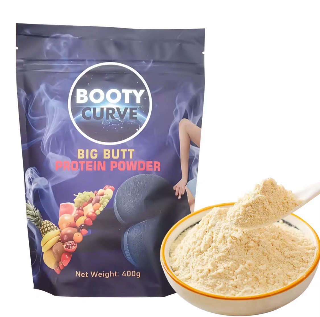 Original Booty Curve Big Butt Protein Powder 400 g For Women