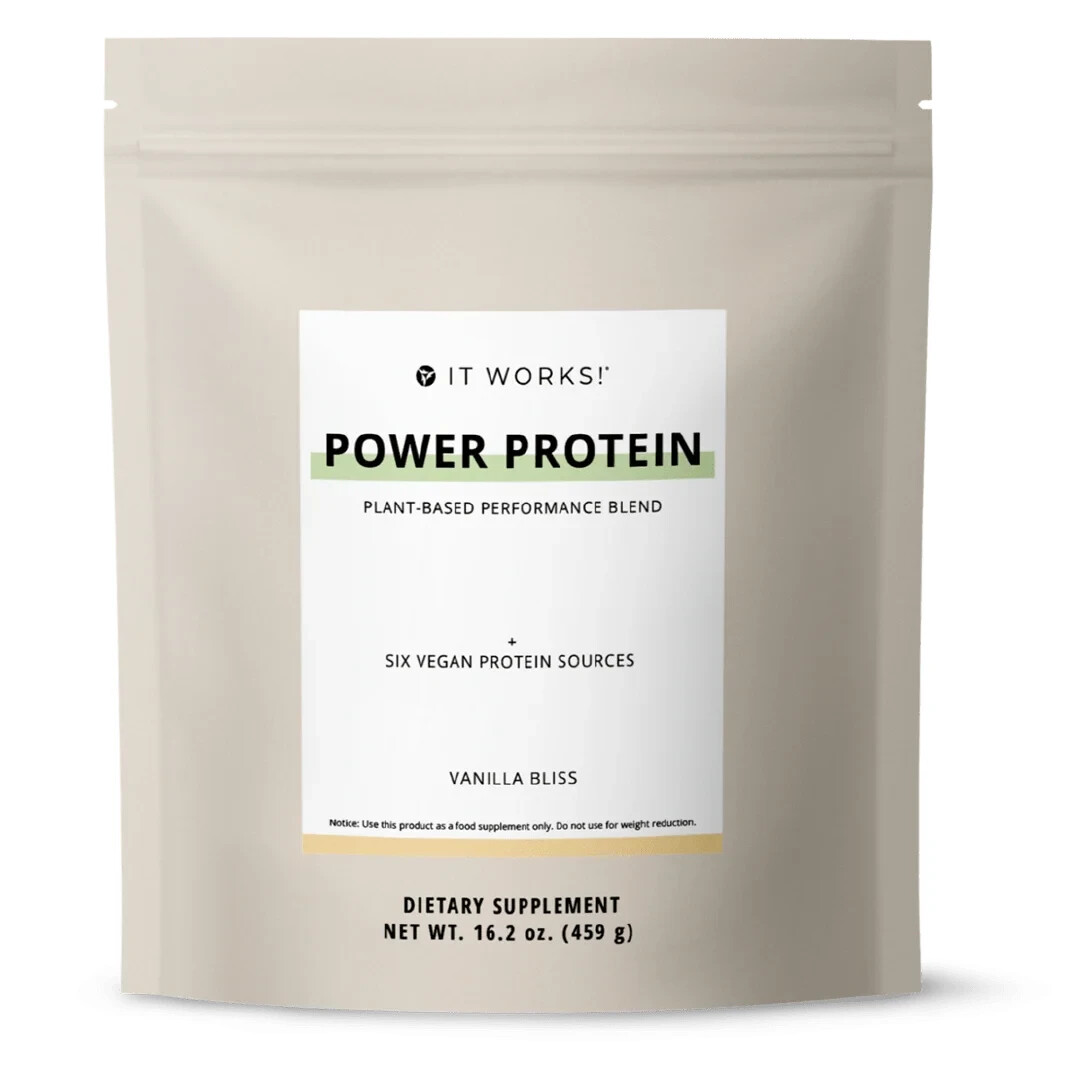 Plant Vegan Protein Powder, Muscle Growth, Performance & Recovery -vanilla