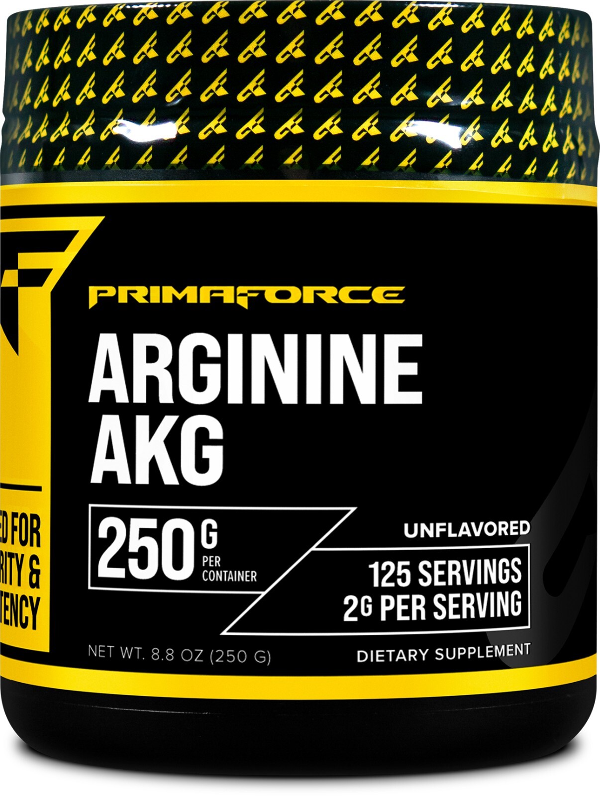 PrimaForce AAKG Arginine Powder, 250 grams (L-Arginine and Alpha-Ketoglutarate)