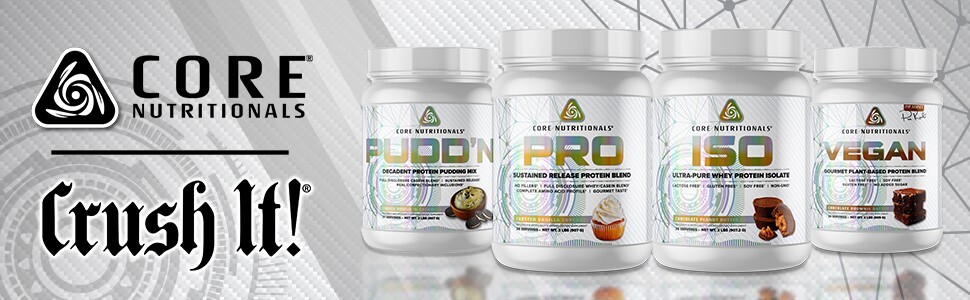 Core Nutritionals VEGAN Plant-Based Protein Blend 29 Serv (Chocolate Brownie)