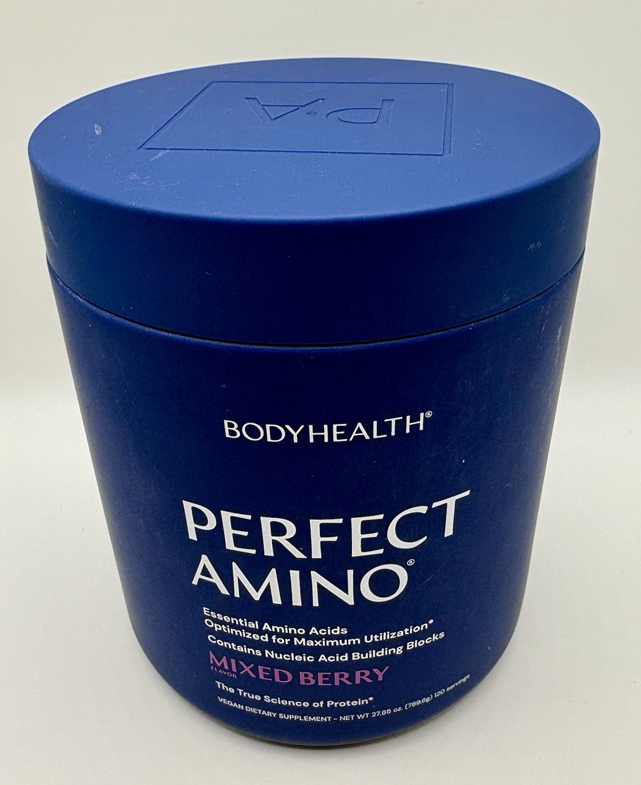 Perfectamino Powder BCAA & EAA Powder Pre & Post Workout 27.85 Oz Mixed Berry