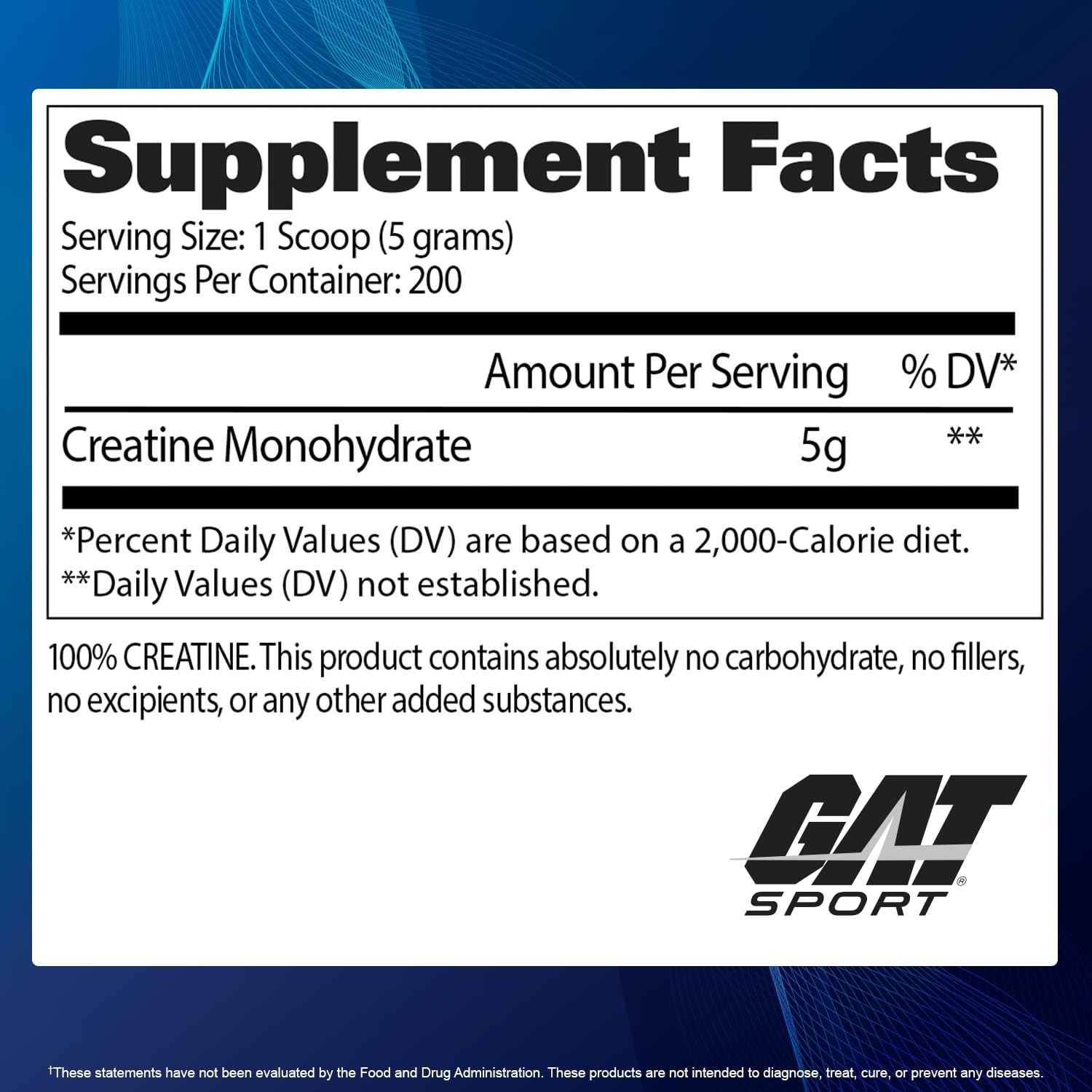 Micronized Creatine Monohydrate Powder, 35.3 oz (200 Servings) for Muscle Growth