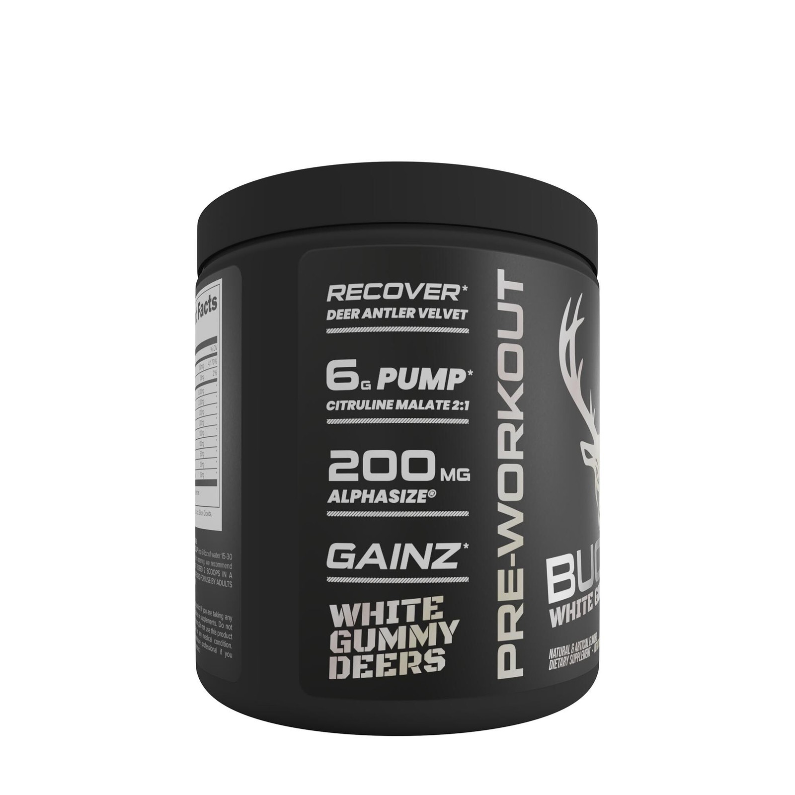 High Stimulant Pre-Workout – White Gummy Deer (30 Servings)