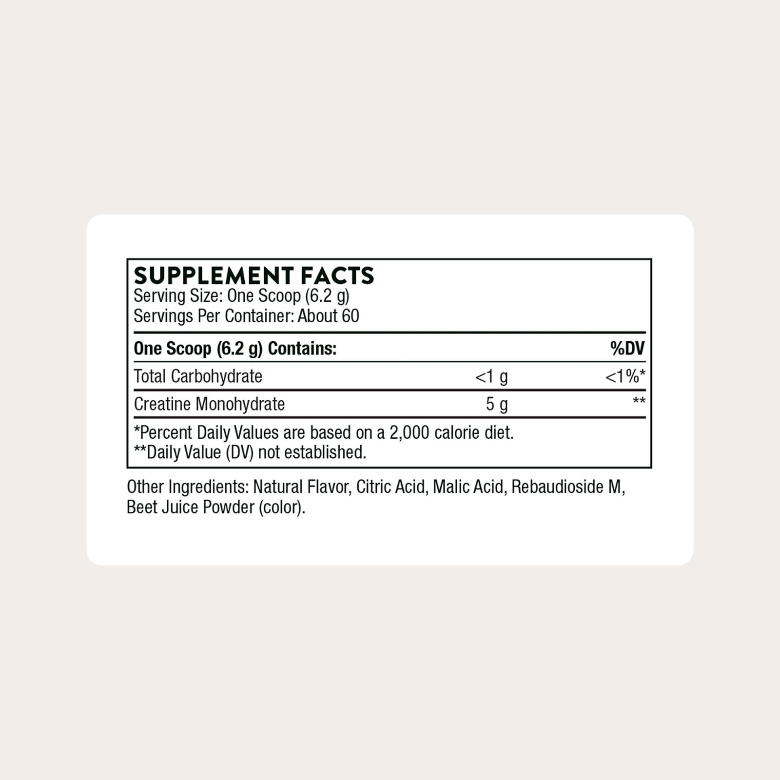 Micronized Creatine Monohydrate Powder – 60 Servings, Supports Muscle & Enduranc