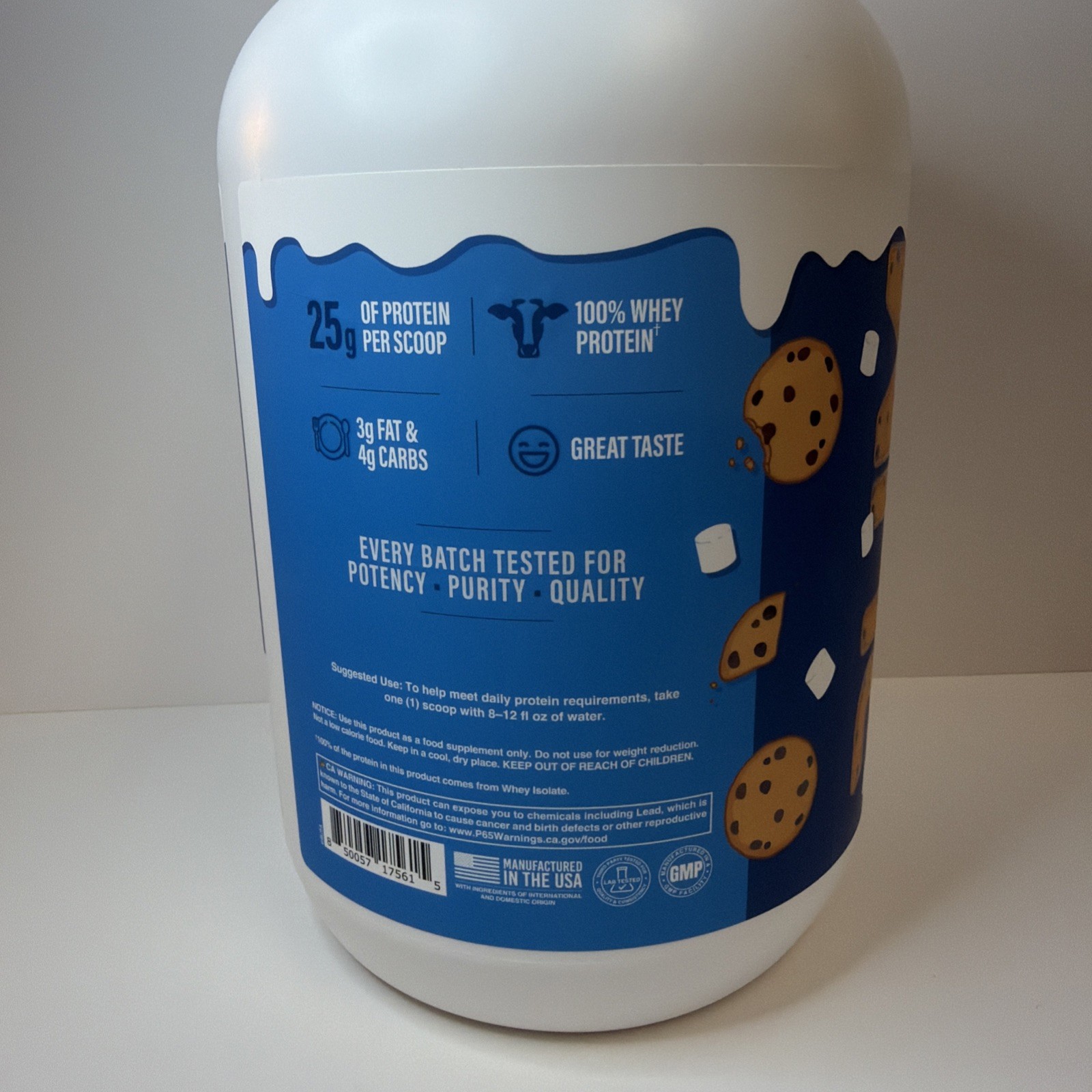 Raw Nutrition BUM Itholate Protein – Milk And Cookies – New – 25 Servings