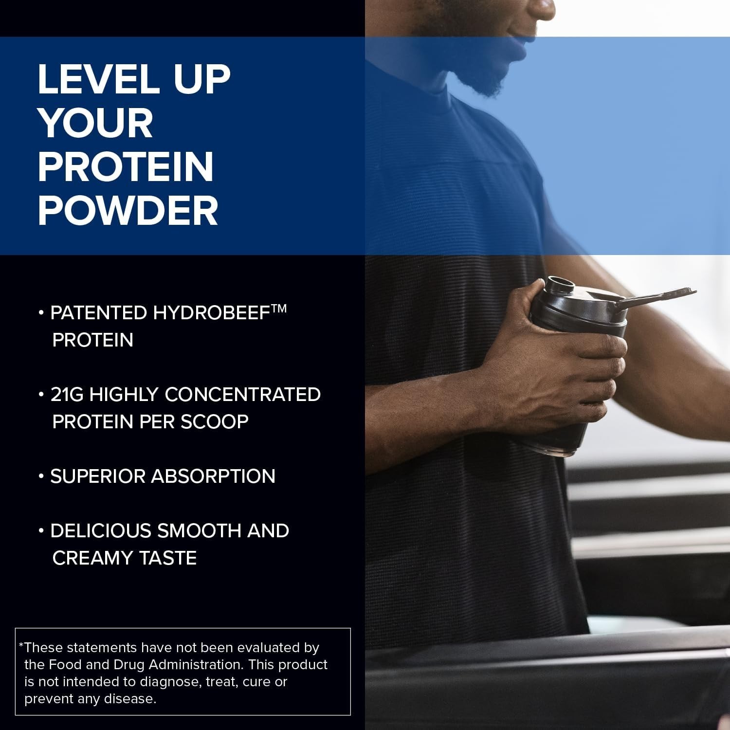 DFS Beef Protein Powder – NSF Certified for Sport Hydrolyzed Protein, Chocolate