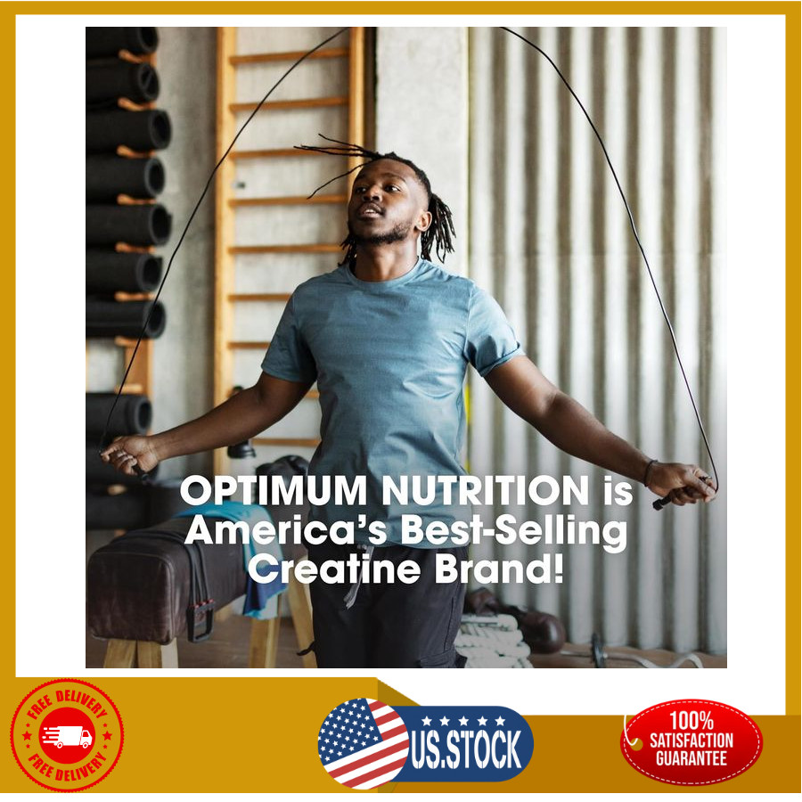 Optimum Nutrition Creatine Monohydrate Capsules 2500mg, 300 Count, Keto Friendly