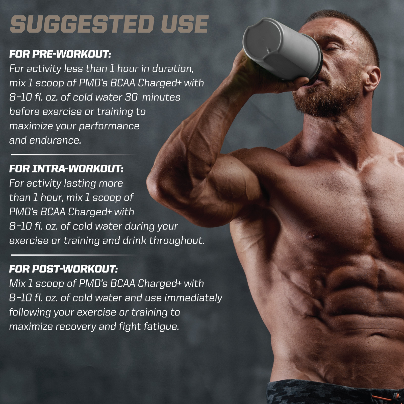 BCAA Charged Amino Acid Drink-Performance – Recovery – Blue Snow Cone (30 Serve)