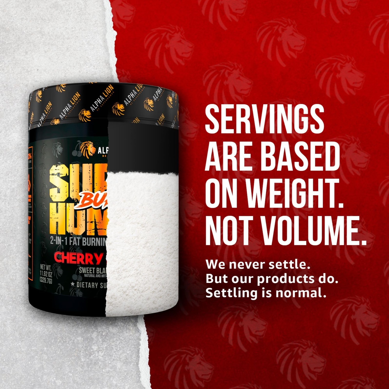 ALPHA LION Superhuman Burn 2-in-1 Metabolism Booster Pre Workout, Weight Loss…