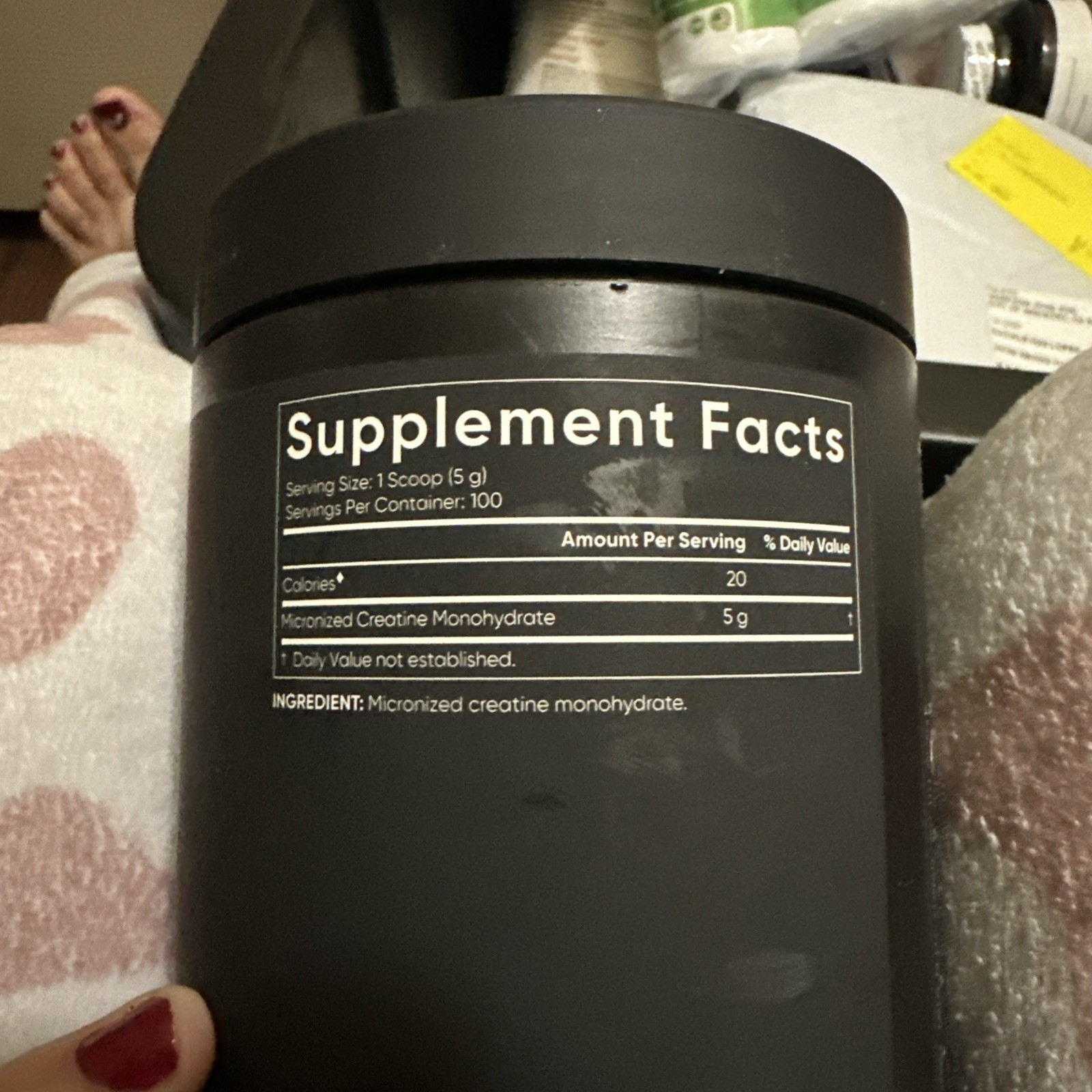 Sports Research Creatine Monohydrate Powder Unflavored 17.64oz Vegan Gluten-Free