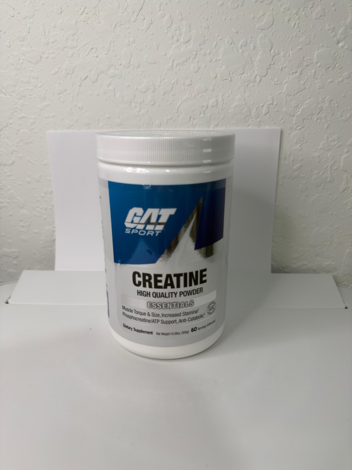 GAT SPORT CREATINEMONOHYDRATE 60 SERV 300GR UNFLAVOR