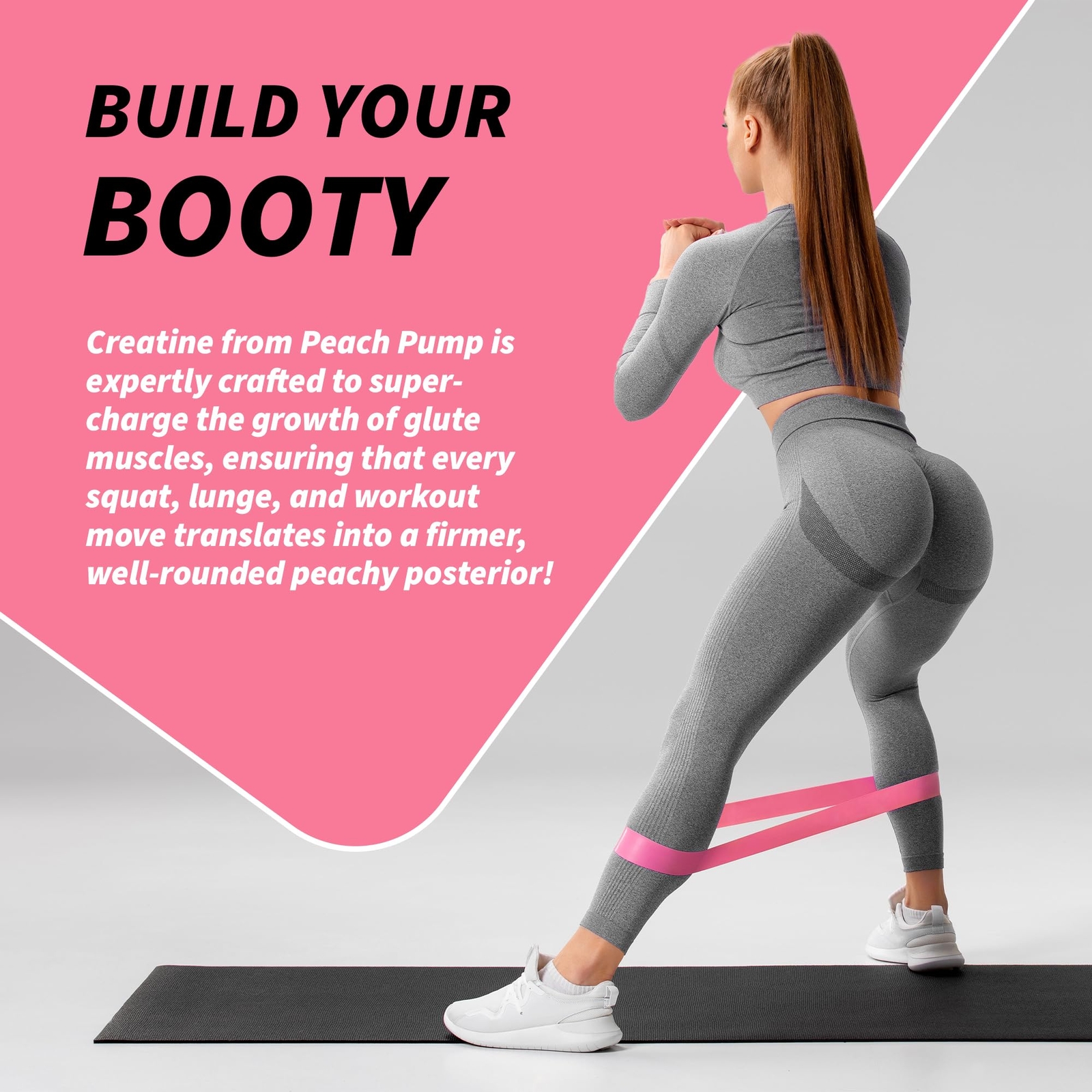 Creatine Monohydrate Powder Glute Builder Creatine for Women 3g Vegan Microni…
