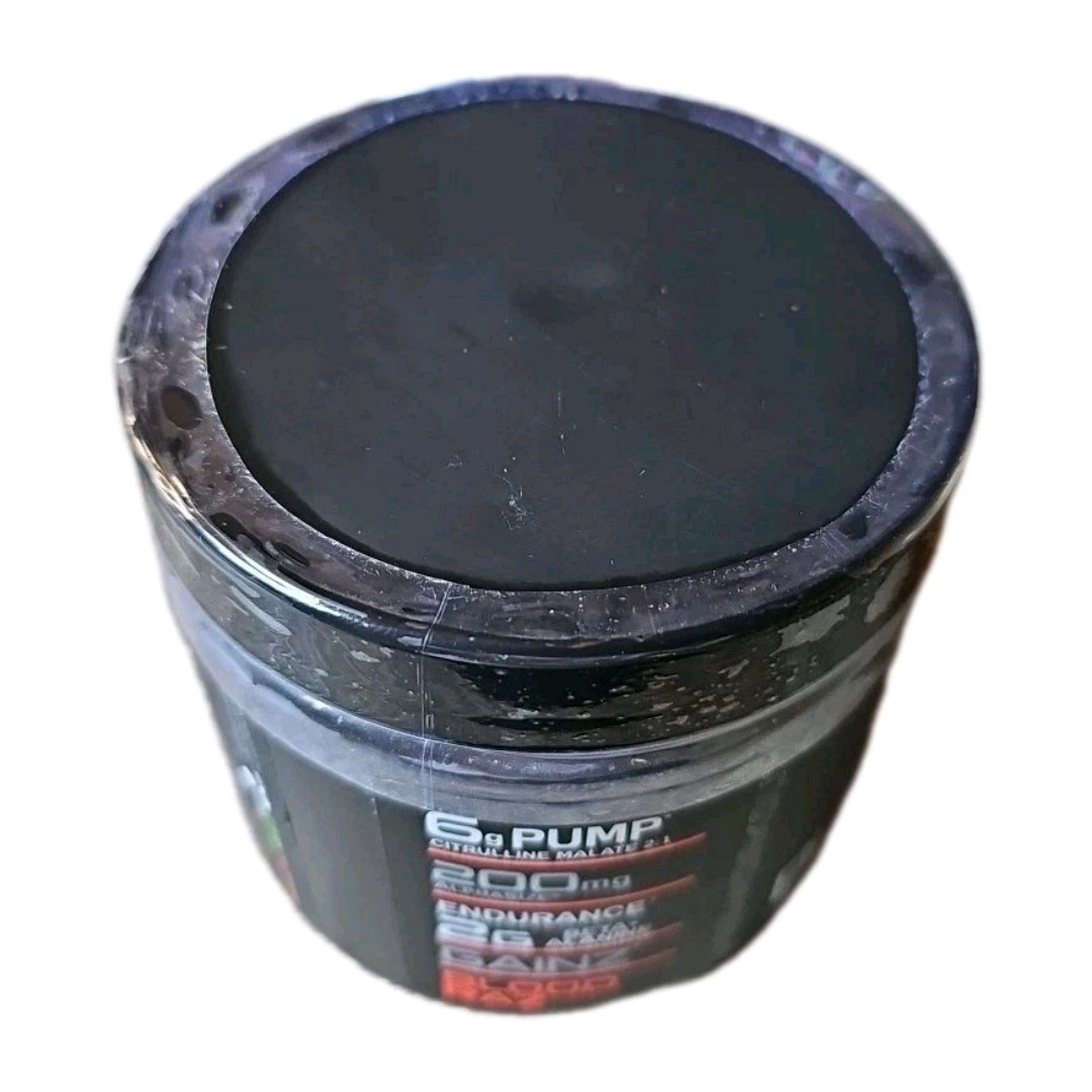 Bucked Up Pre-Workout Powder Focus Stim Pump 25 Serv – Blood Raz – Size: 9.2 oz
