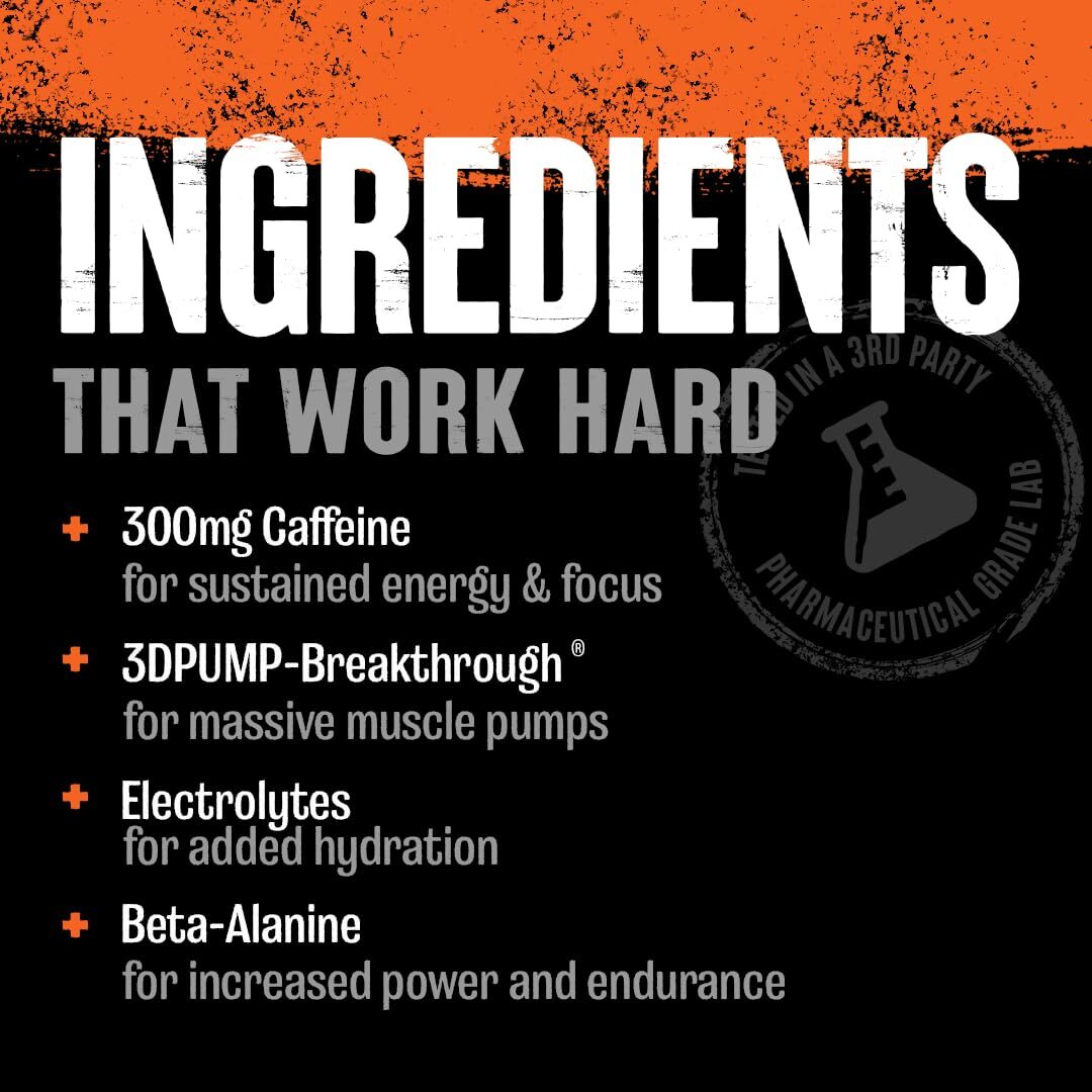 Animal Primal Pre Workout Strawberry Watermelon 25 Servings Energy Endurance