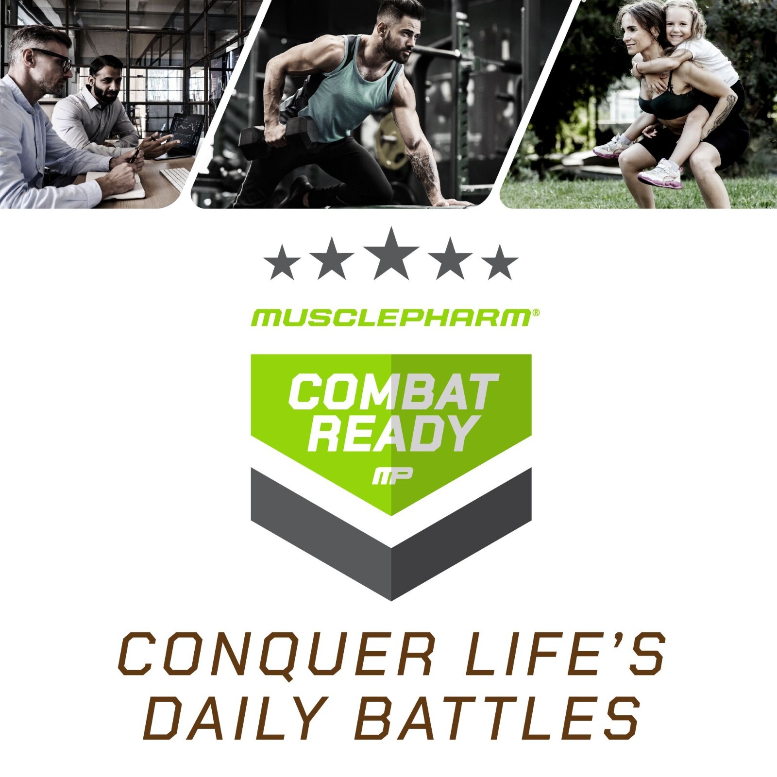 MusclePharm Combat Ready Protein Shake Ready to Drink, Vanilla Ice Cream 12 pack