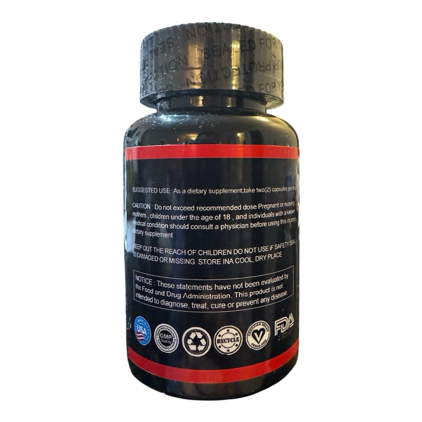 Midakolla Men’s Testosterone Booster Stamina Endurance Strength 60 Caps, NEW!
