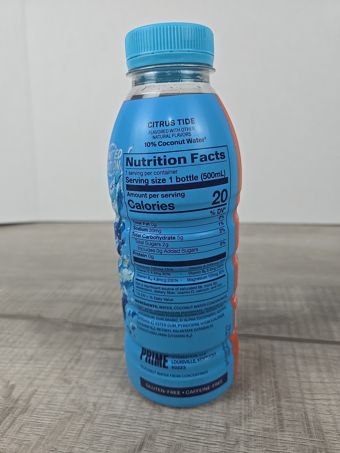 LIMITED EDITION FROSTBITE FUSION KYRO & LUKEN CHARACTER PRIME HYDRATION BOTTLE