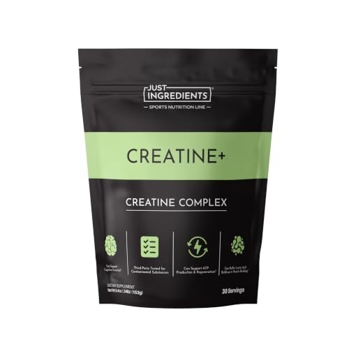Creatine Monohydrate Powder 30 Servings Muscle Recovery