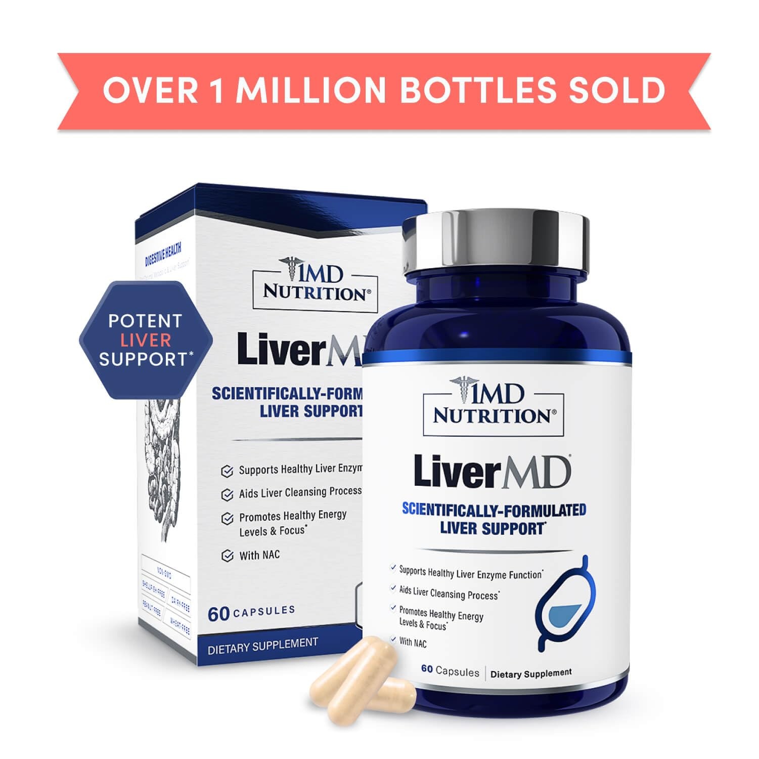 LiverMD – Liver Support Supplement | Siliphos Milk Thistle Extract & NAC – Su…