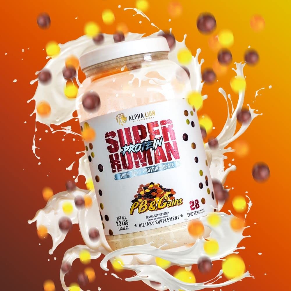 ALPHA LION Superhuman Whey Protein Powder, Great Tasting Pure Whey Protein Is…