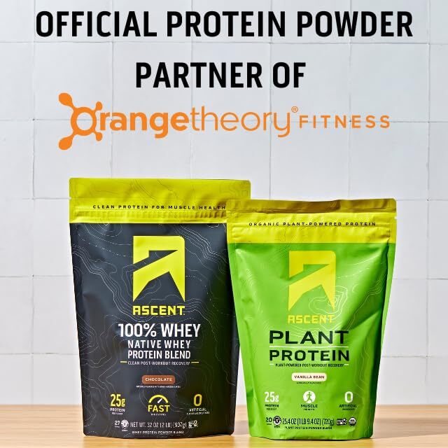 Ascent 100% Whey Native Whey Protein Blend – Clean Post Workout Recovery Dige…