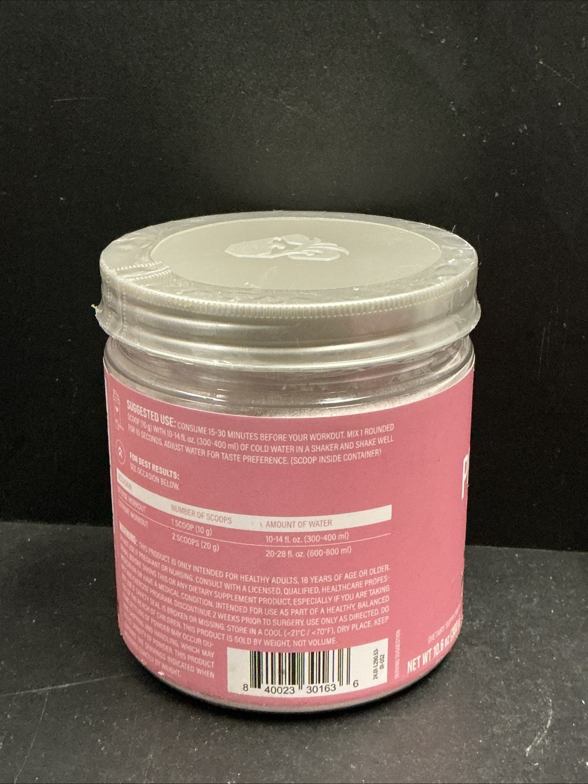 SEALED Women’s Best Pre-Workout 30 Servings- Blueberry Açaí- 10.6oz EXP. 06/2026