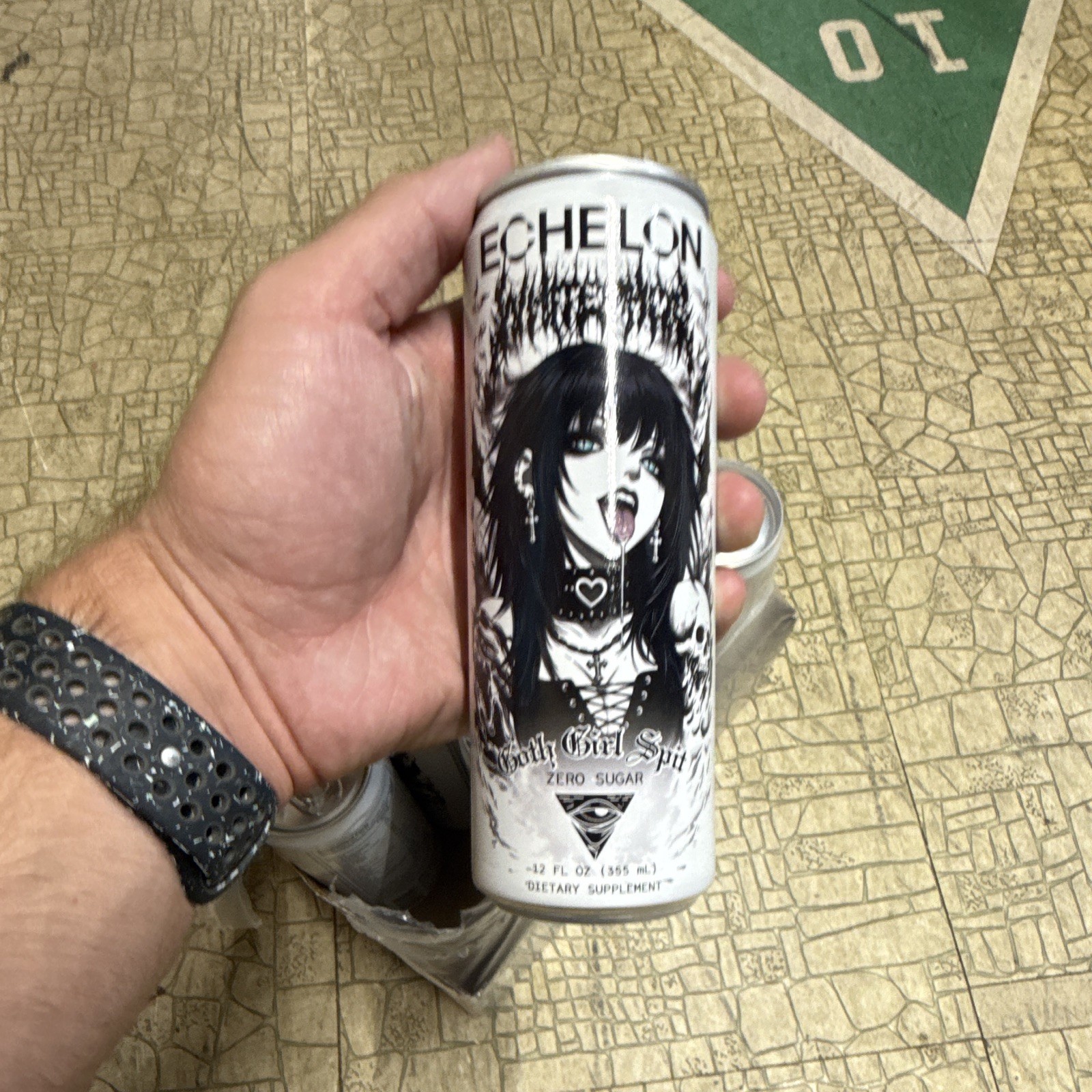 Echelon Goth Girl Spit Energy Drink 12-Pack 12 fl oz Cans