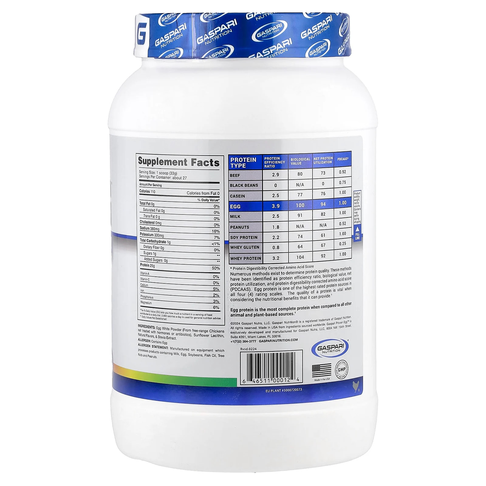 Proven Egg™, 100% Egg White Protein, Fruity Cereal, 2 lbs (900 g)