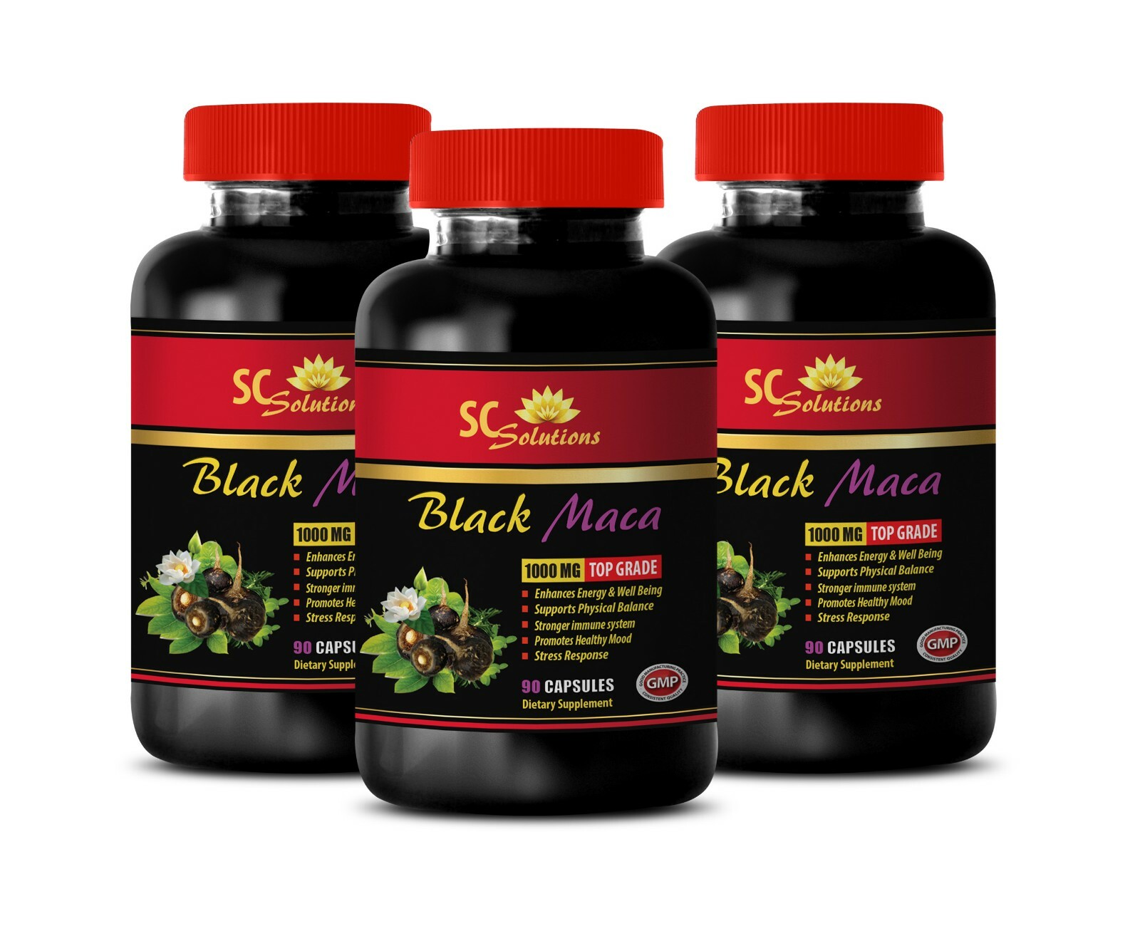 neuro clarity brain memory boost – BLACK MACA – women sexual performance 3 BOTTL
