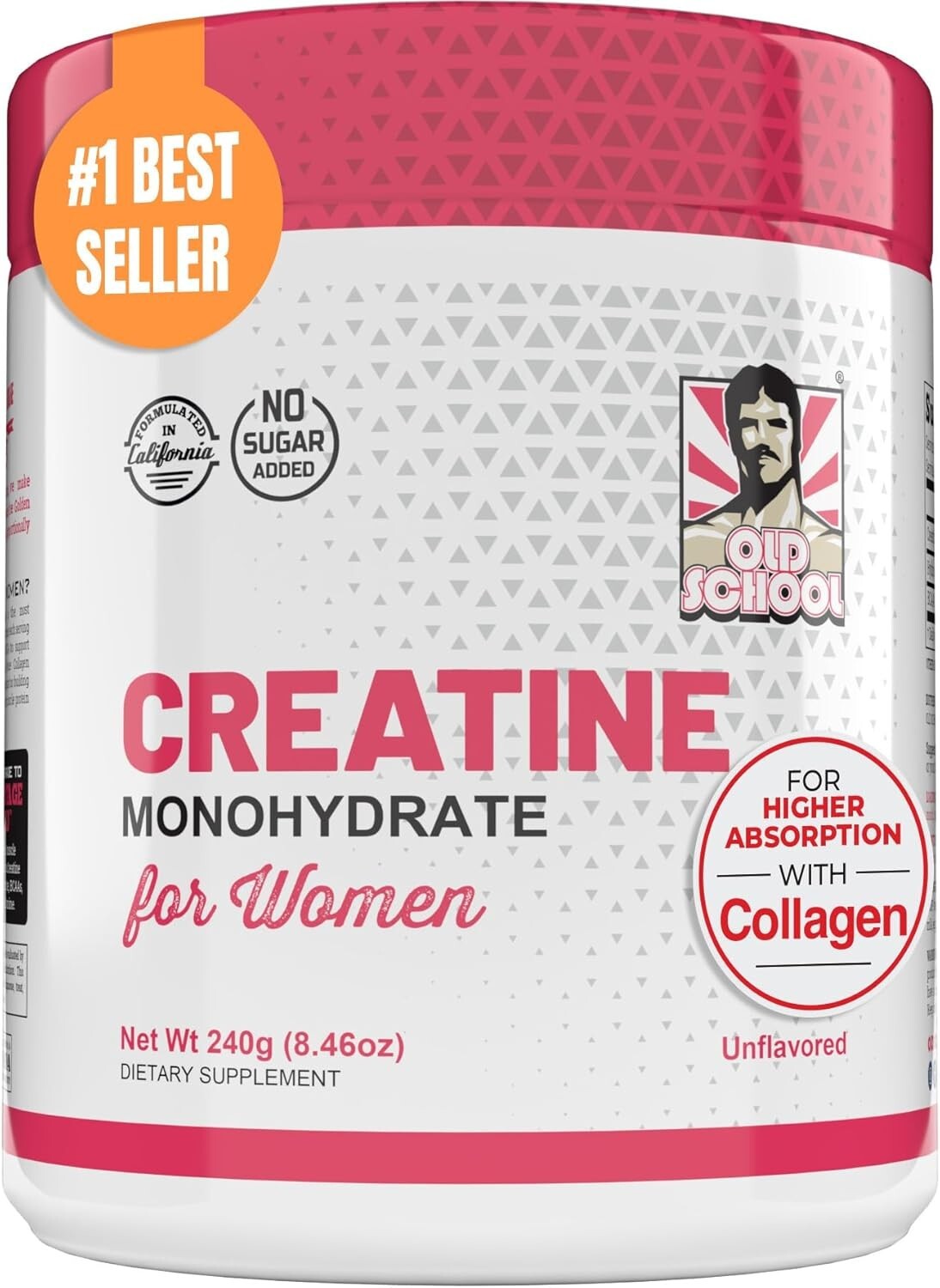5G Creatine Monohydrate Powder for Women Booty Gain +2000Mg Collagen +1G BCAA 2: