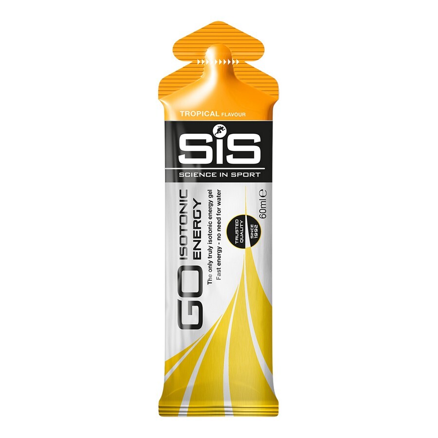 isotonic gel go energy taste tropical fruits 60ml SIS131043 SIS Science In Spo