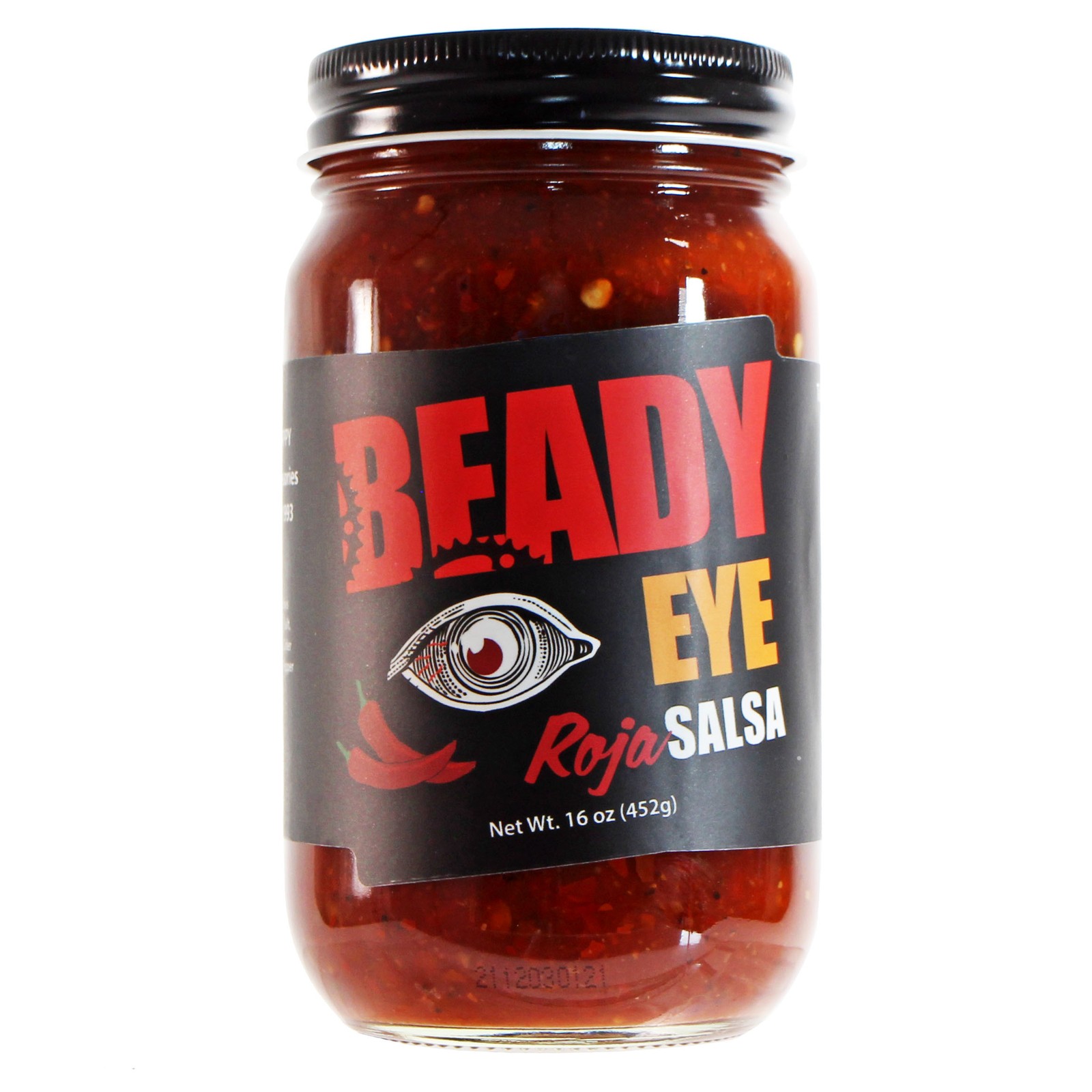 Beady Eye Salsa Roja 16oz – All Natural, Medium Heat, Made in New Mexico