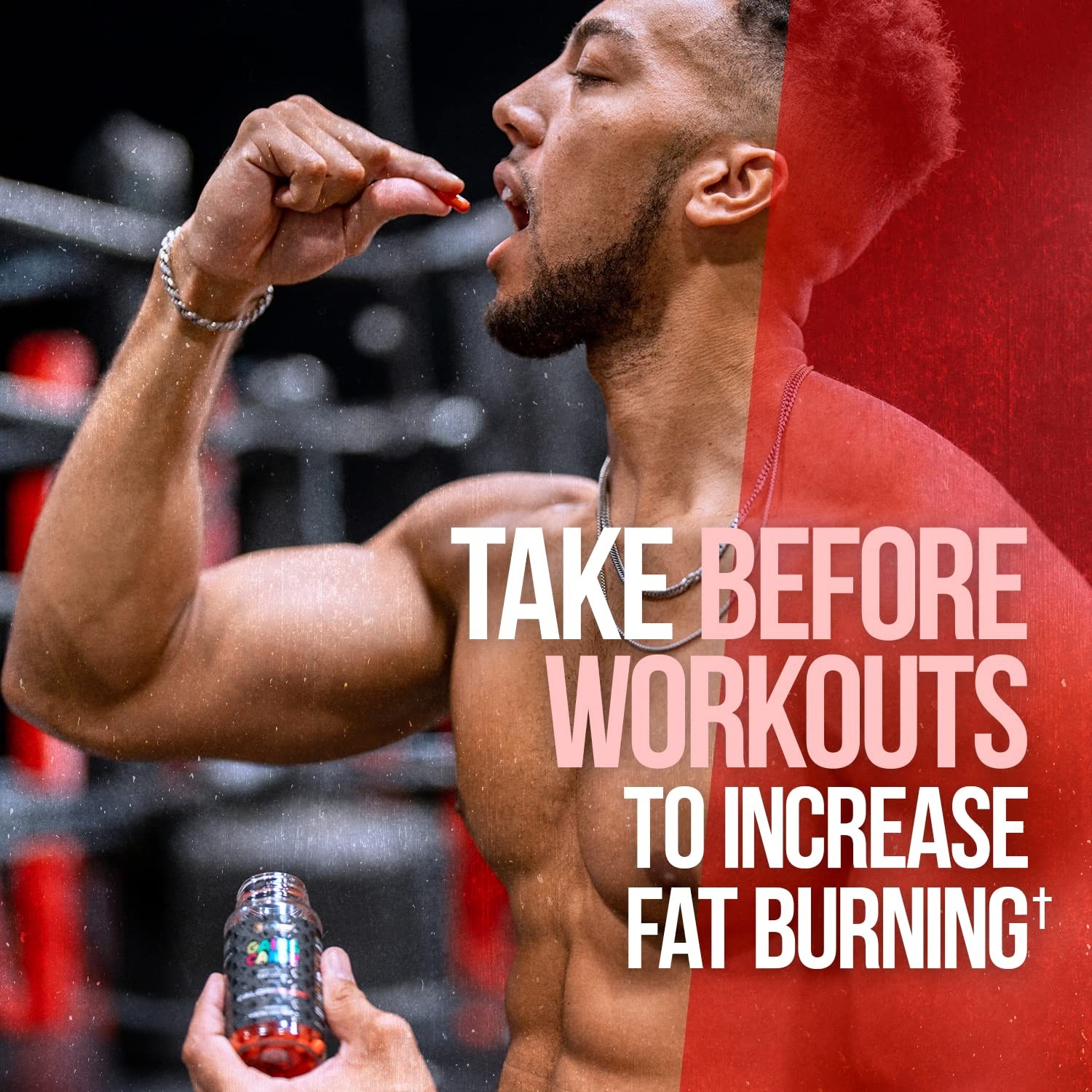 ALPHA LION Gains Candy, Supplement Pills that Support Weight Loss, Appetite S…