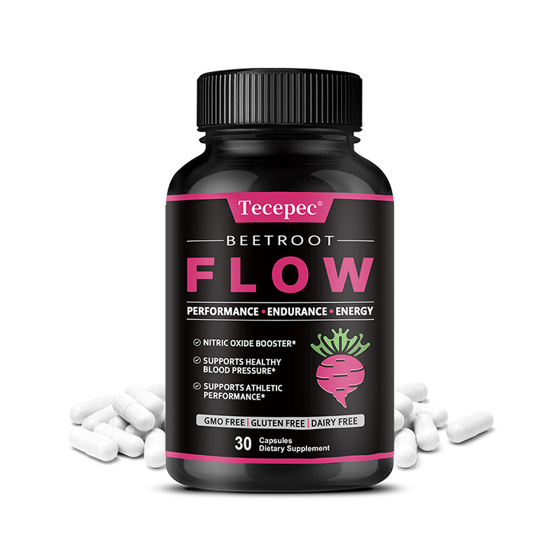 Organic Beetroot Powder Capsules – Lowers Blood Pressure – Blood Circulation