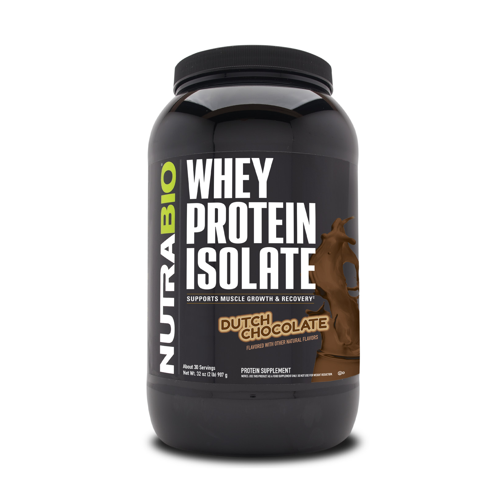 Whey Protein Isolate – Dutch Chocolate (74 Servings)