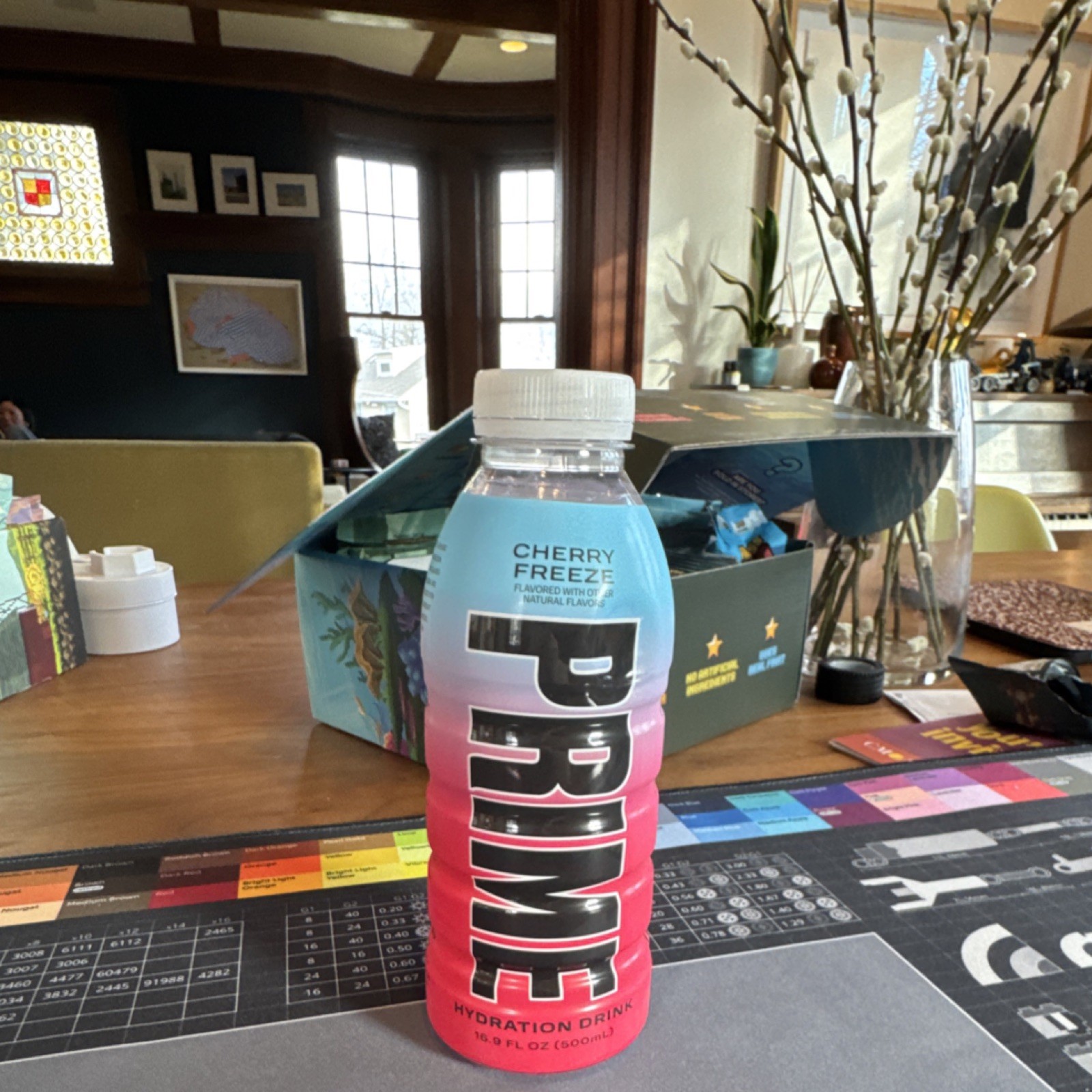 Prime Hydration Drink – Cherry Freeze Electrolytes 16.9 fl oz Coconut Water