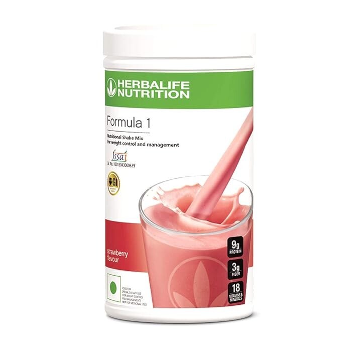 Herbal Life Nutrition Formula 1 Nutritional Shake Mix Strawberry Flavor 500 g fs