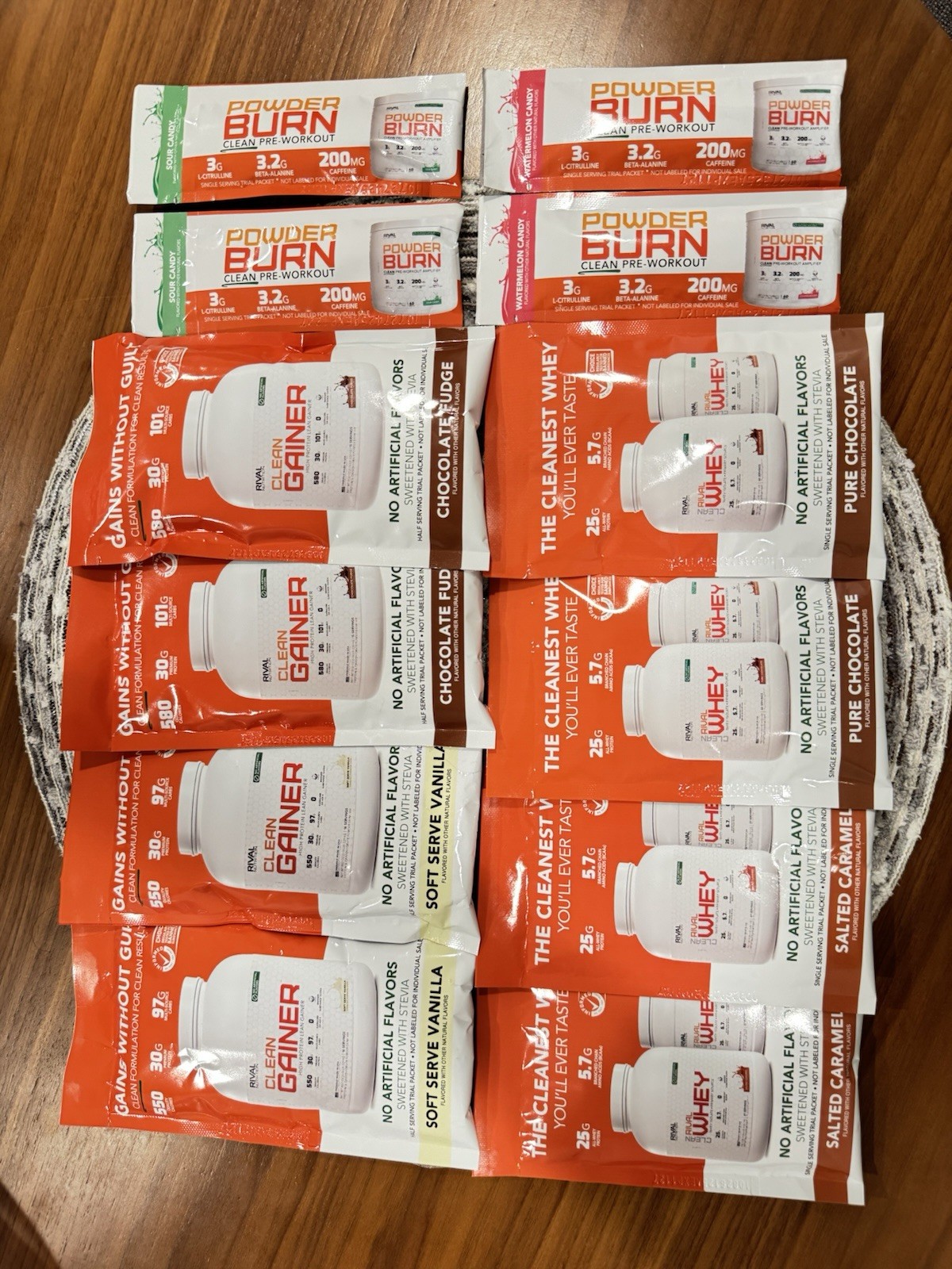 Rival Nutrition Clean Gainer High Protein Assorted Flavors