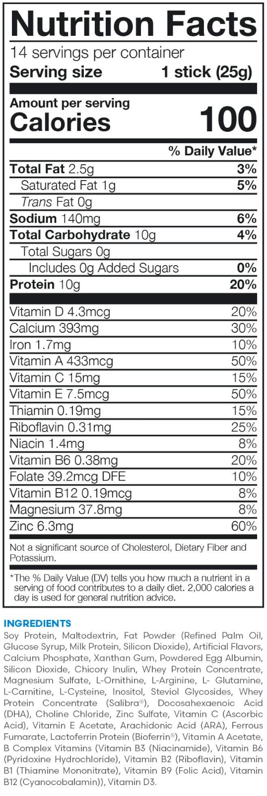Protein Natural – BIO PRO+ TECT 14Sticks Strenght- Recovery – Weight loss FUXION