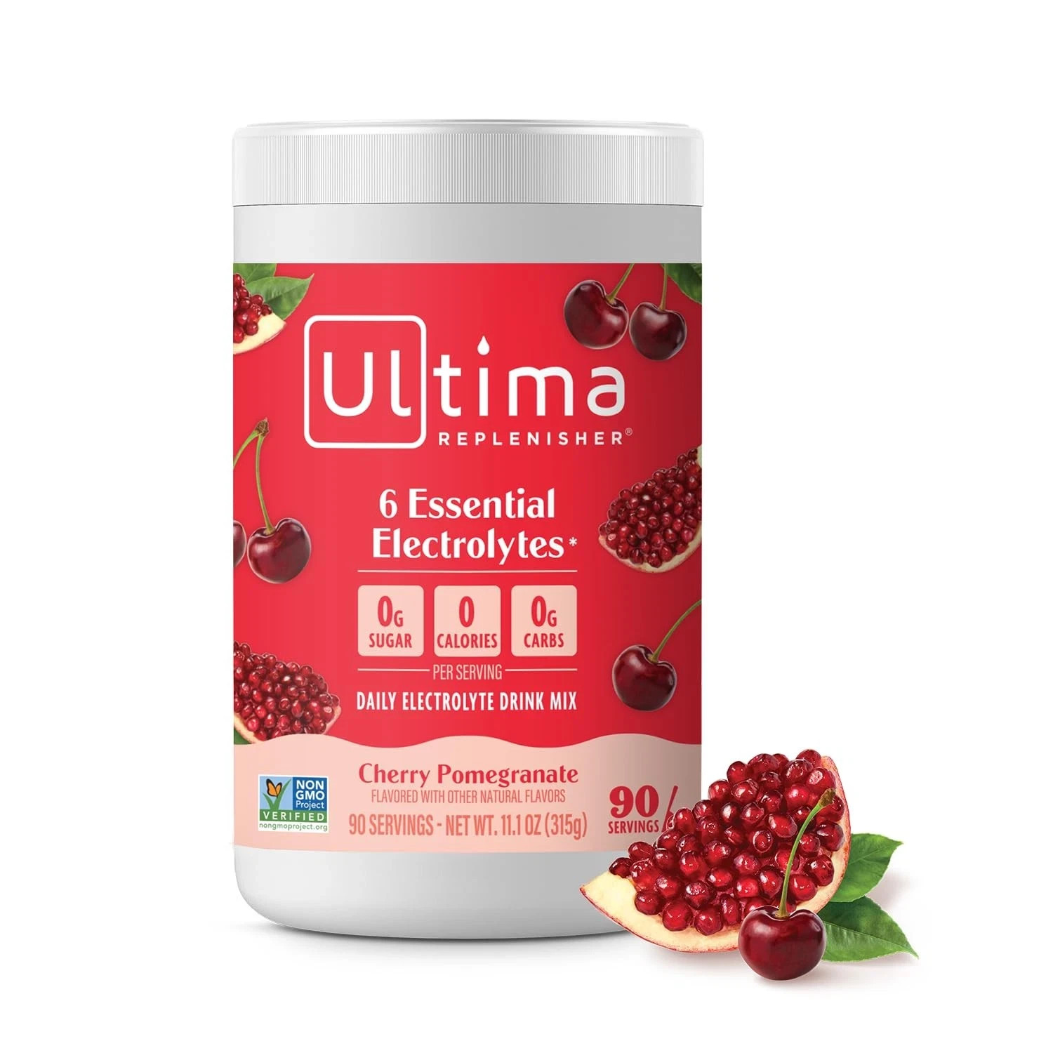 Ultima Replenisher Daily Electrolyte Powder Drink Mix – Sugar Free – Cherry P…