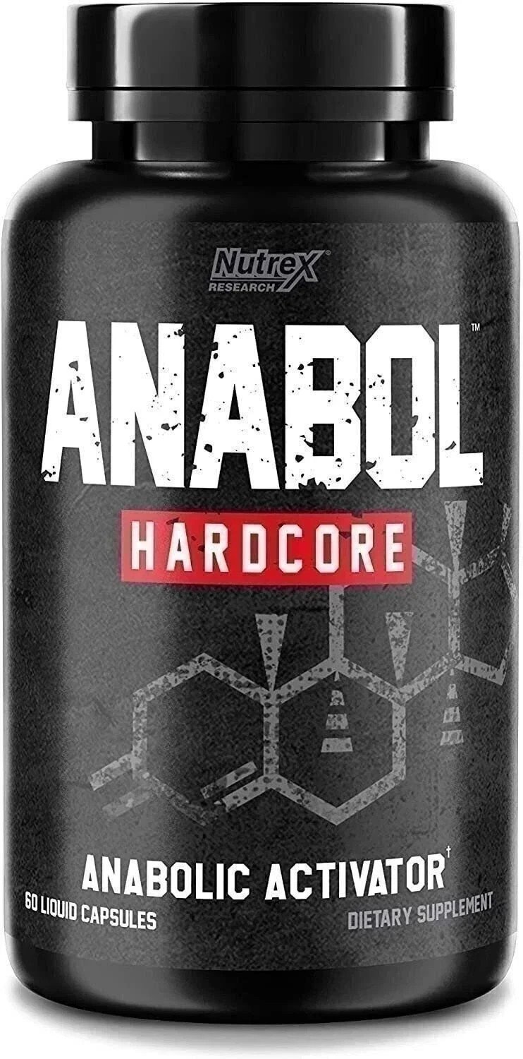 Nutrex Research Anabol Hardcore Anabolic Activator, Muscle Builder – pack of 2