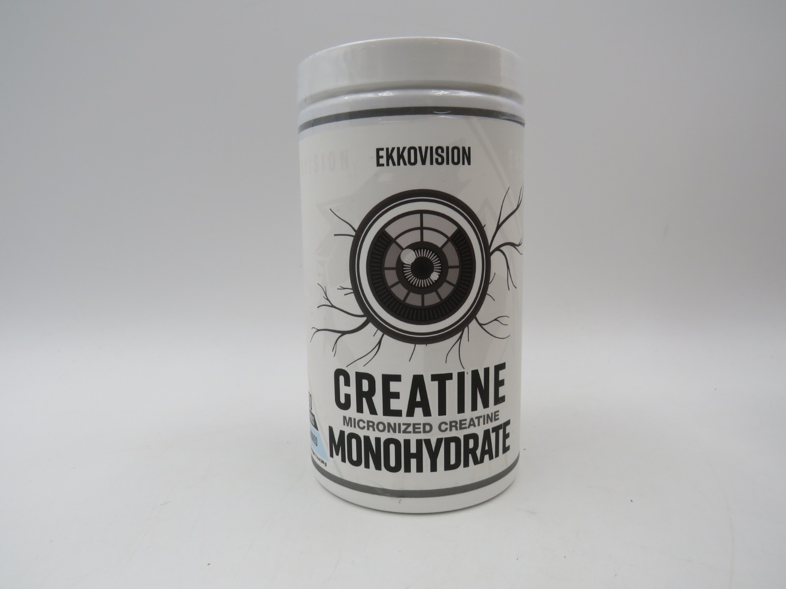 Ekkovision Creatine Monohydrate Unflavoured 100 Servings Micronized Energy 07/27