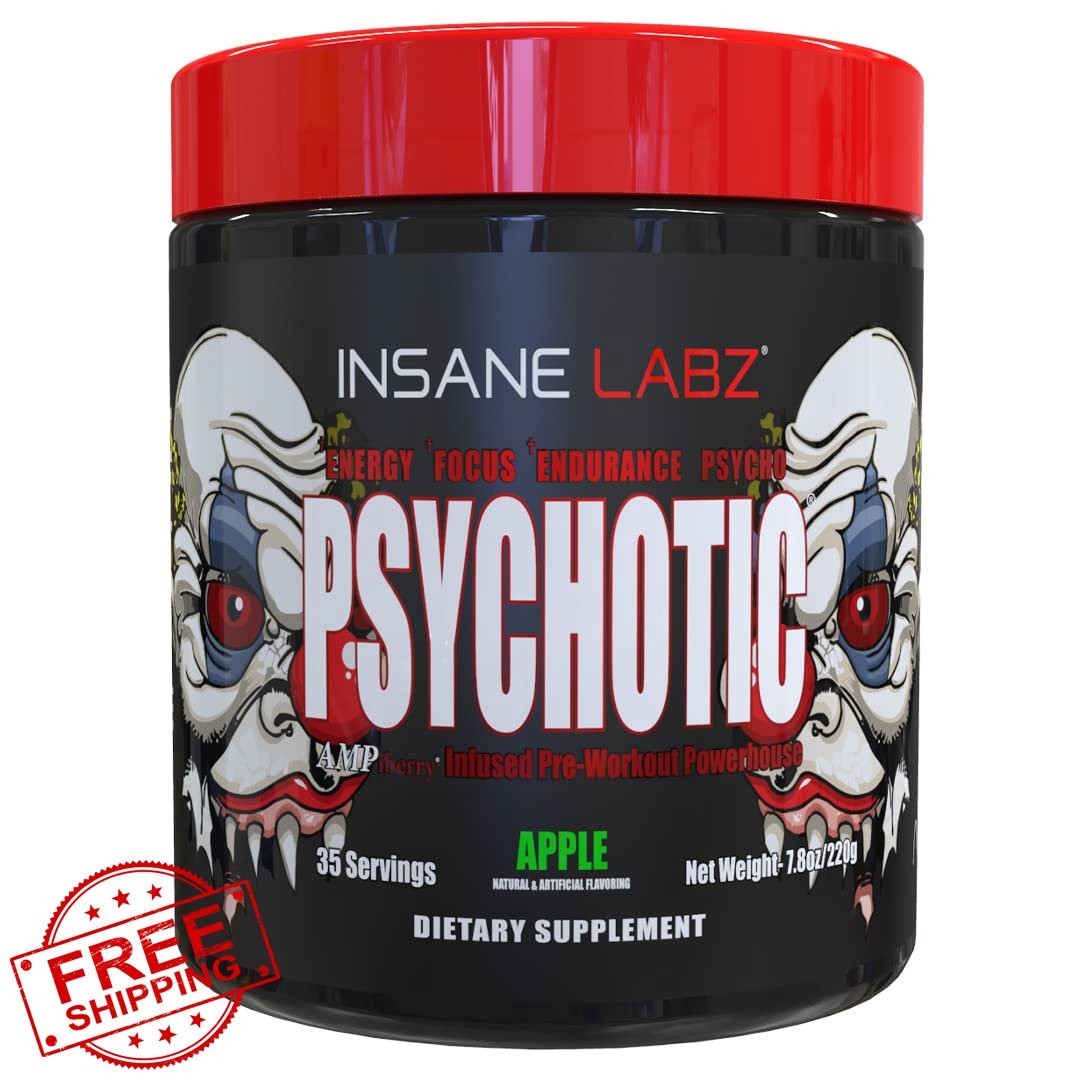Insane Labz Pre Workout Apple 35 Servings