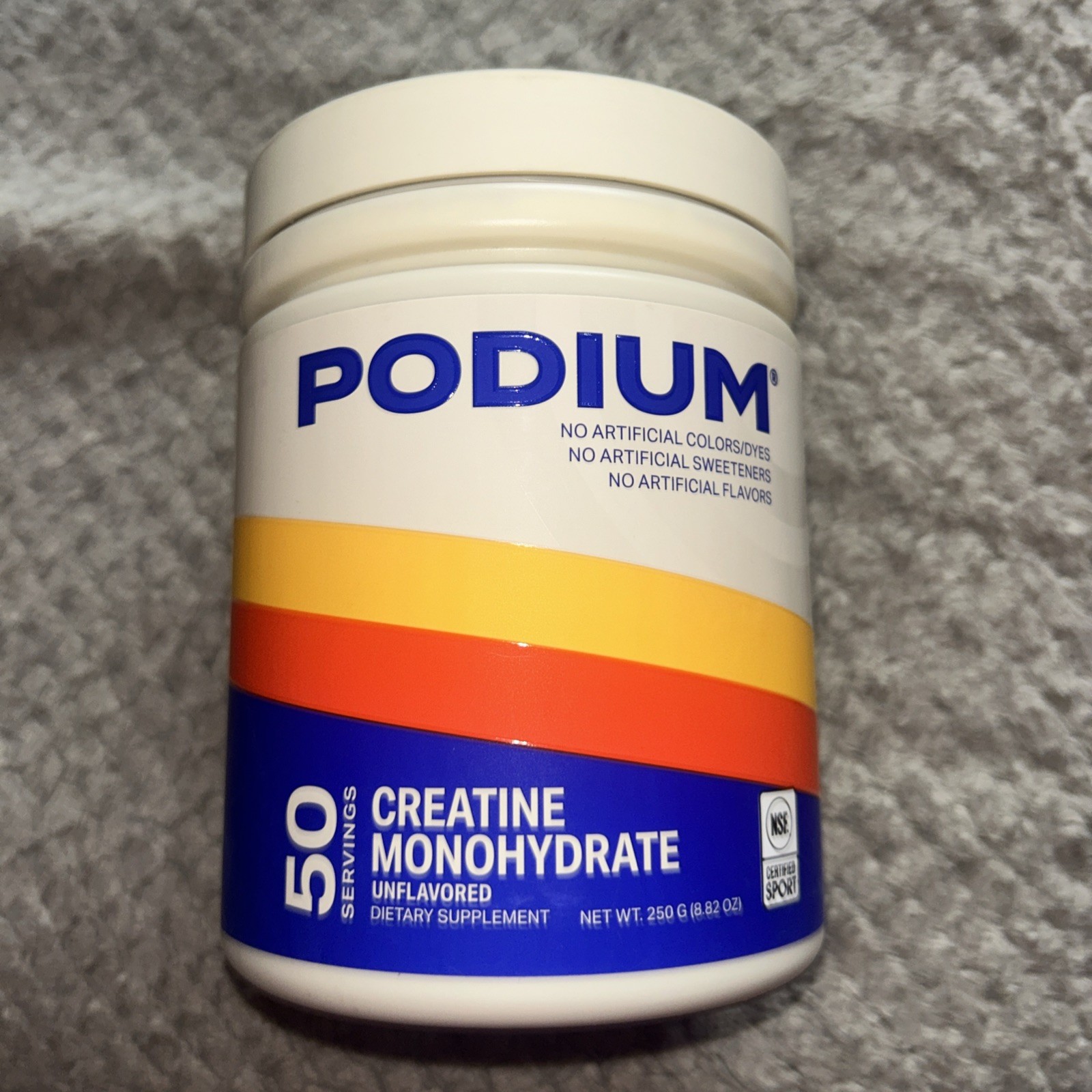 Podium Nutrition Creatine Monohydrate Energy Drink Unflavored 8.82oz/50 Servings