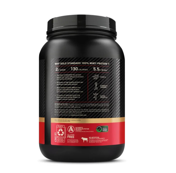 Optimum Nutrition Gold Standard Whey Chocolate Peanut Butter 22 Servings