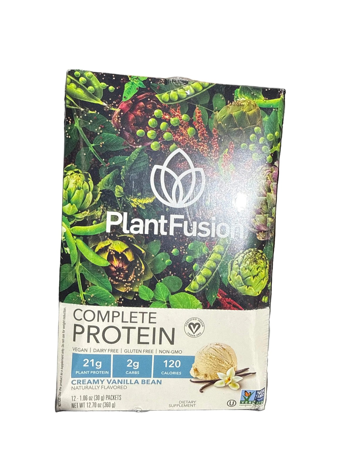 2/27 Plant Fusion Complete Vegan Protein Powder Plant Based BCAAs, Digestive Enz