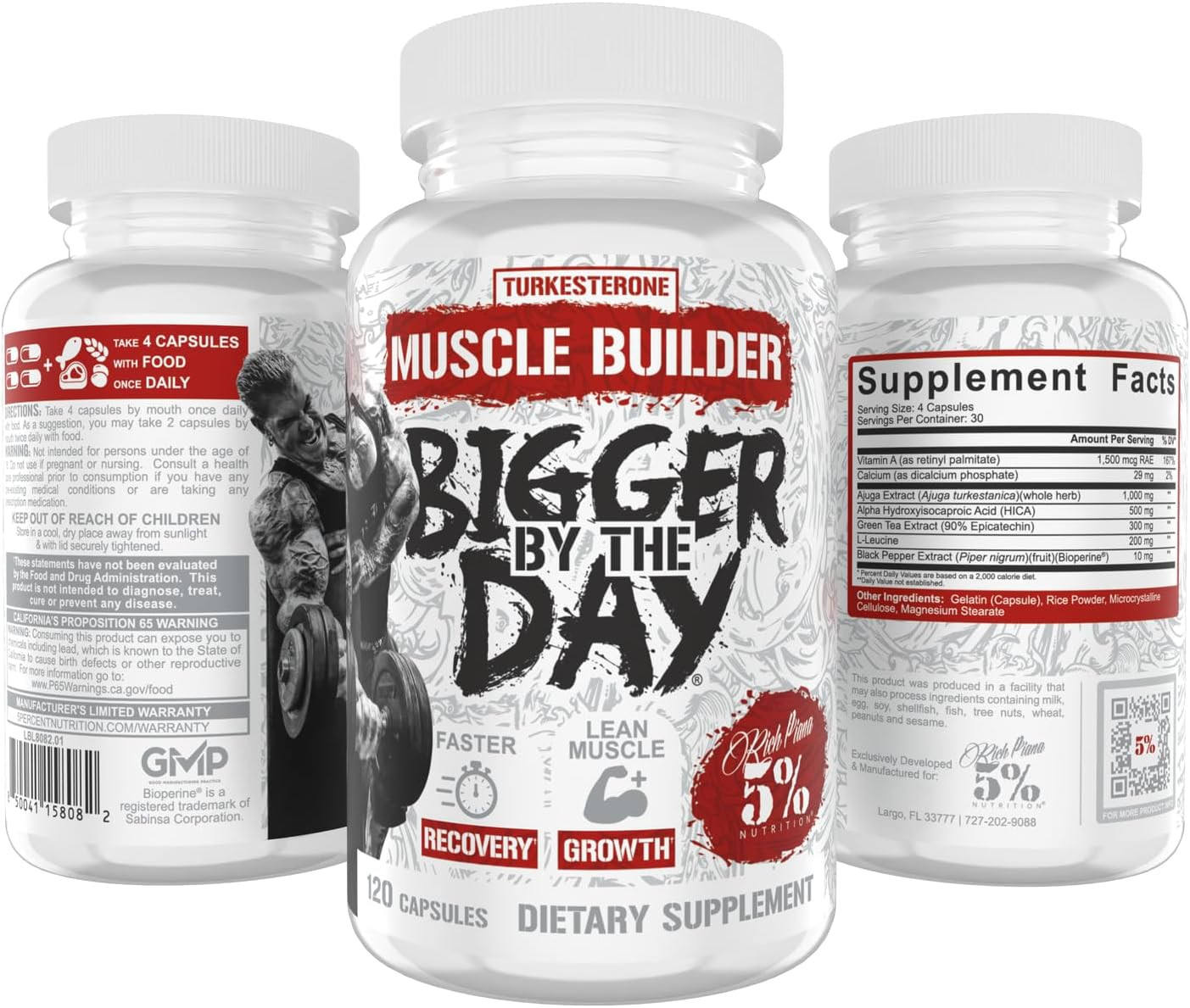 Rich Piana Biggerbytheday | Anabolic Muscle Builder,Hardcore Mass Gainer | Turke